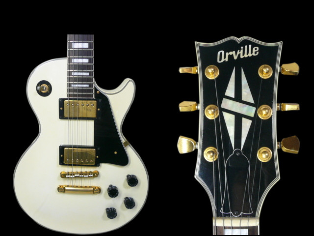 Orville レスポールカスタム LPC-75 EBギター - ギター